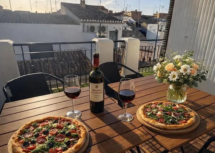 Atico Con Terraza Privada En Centro Parking Gratis