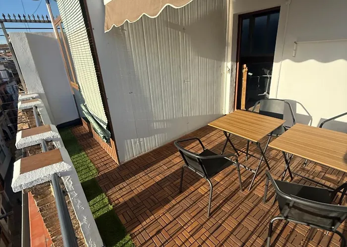 Atico Con Terraza Privada En Centro Parking Gratis *